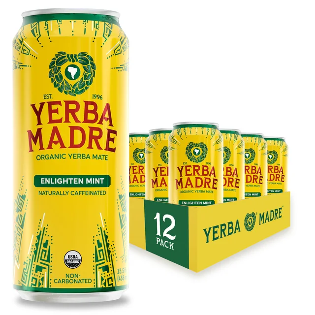 Yerba Madre Enlighten Mint organic yerba mate